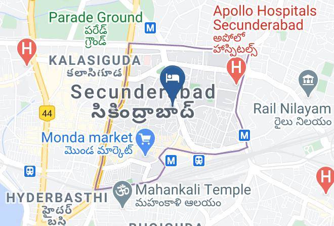 Ruby Pride Luxury Hotel Map