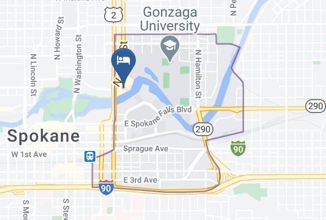 Spokane - Ruby River Hotel Maps
