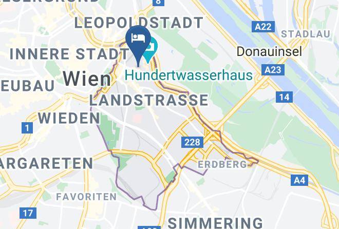 Vienna Landstrase - Ruby Sofie Hotel & Bar Maps