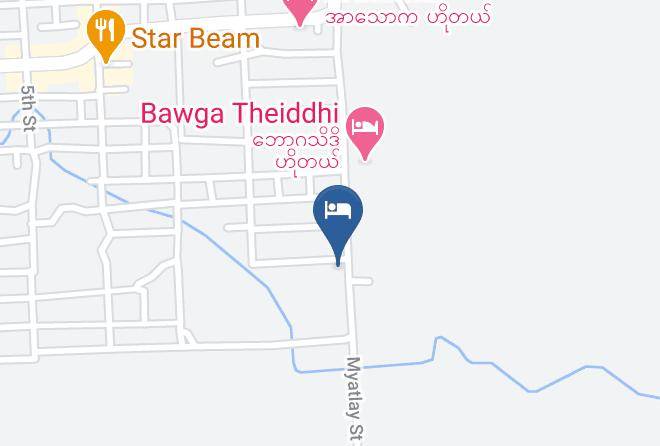 Nyaung U - Ruby True Hotel New Bagan Maps