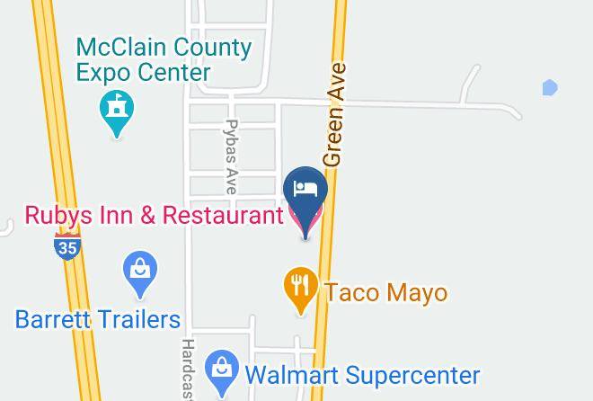 Mcclain - Rubys Inn & Restaurant Maps