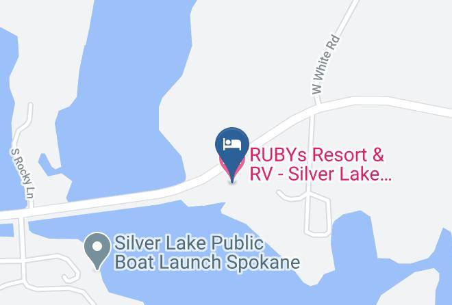 Spokane - Rubys Resort & Rv Silver Lake Medical Lake Wa Maps