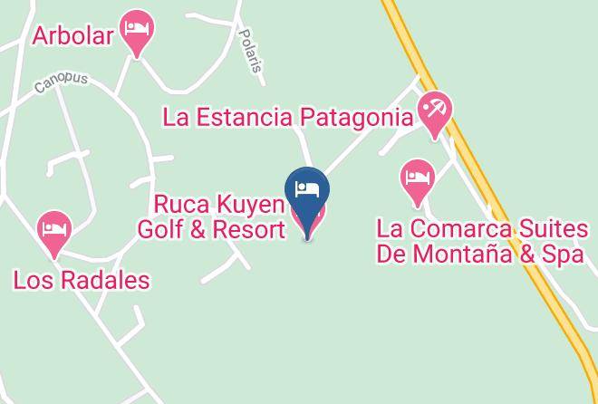 Villa La Angostura - Ruca Kuyen Golf & Resort Maps