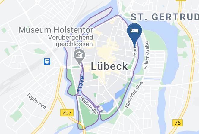 Lubeck - Rucksack Hotel Maps
