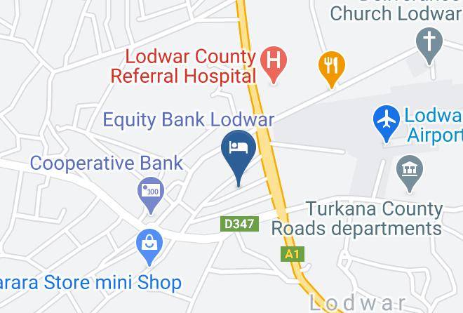 Turkana - Rudolf Regency Hotel Maps