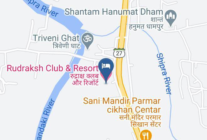 Ujjain Sub District - Rudraksh Club & Resort Maps