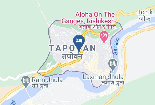 Rishikesh - Rudram Hotel Yoga & Ayurveda Retreat Maps