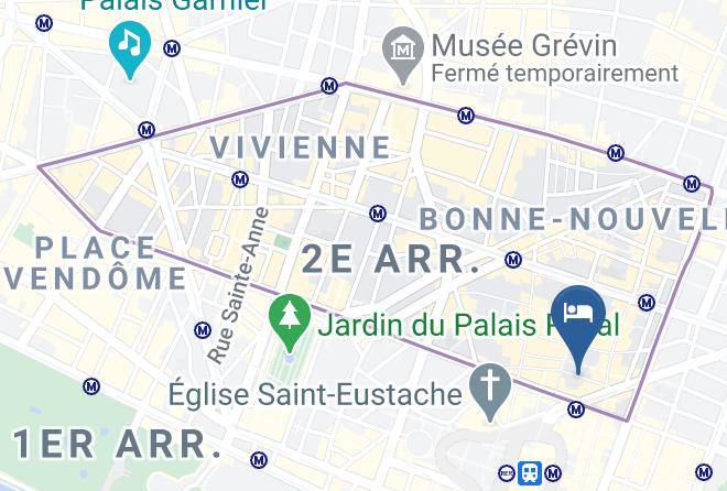 Paris - Rue Clerc Center B And B Maps