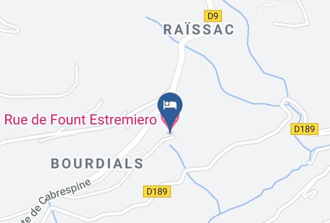 Rue De Fount Estremiero Map