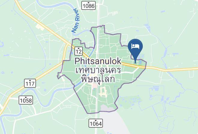 Amphoe Mueang Phitsanulok - Ruean Phae Royal Park Hotel Maps