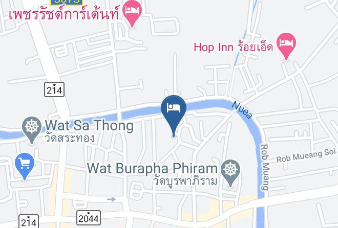 Amphoe Mueang Roi Et - Ruean Rim Nam Hotel Maps