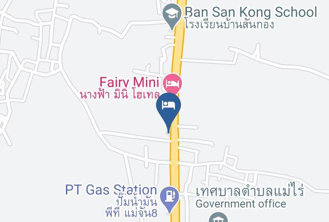 Ruean View Resort Map - Chiang Rai - Amphoe Mae Chan