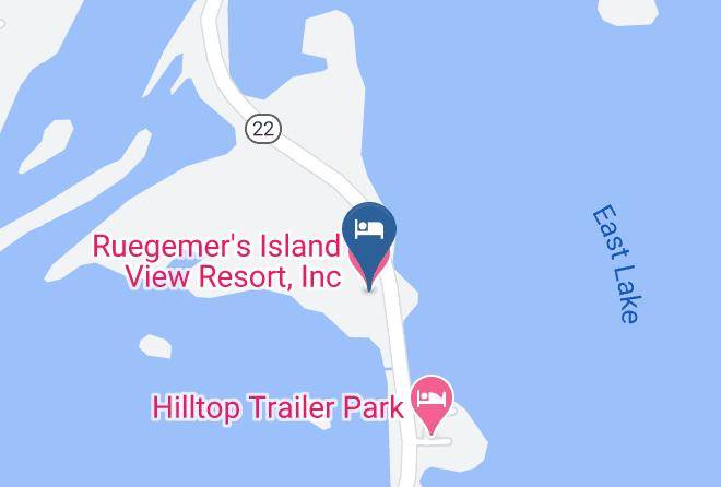 Stearns - Ruegemer's Island View Resort Inc Maps