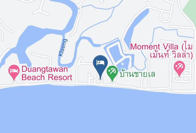 Amphoe Mueang Rayong - Ruen Thai Beach Maps
