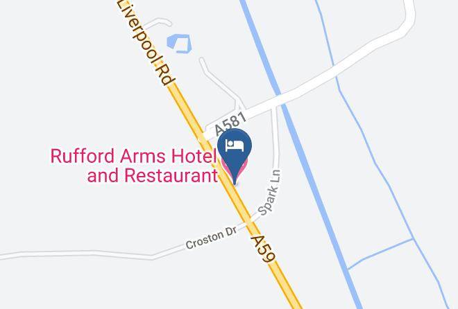 Lancs - Rufford Arms Hotel And Restaurant Maps