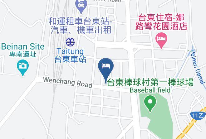 Taitungnty - Rufu B&b Maps