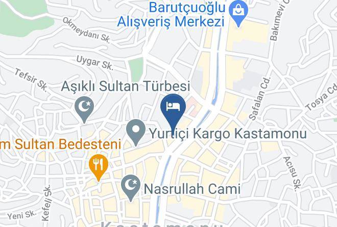 Kastamonu Topcuoglu - Ruganci Otel Maps
