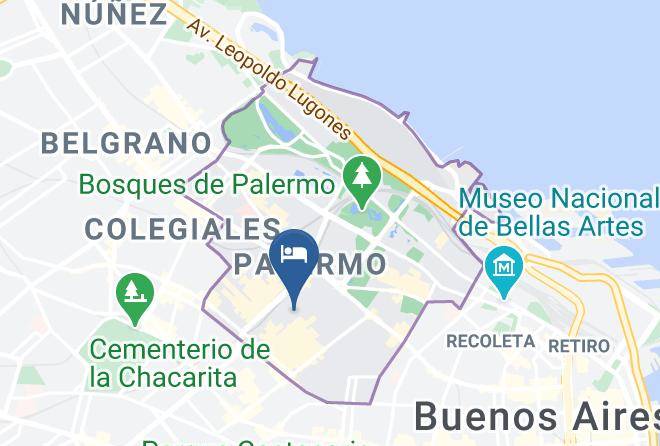 Buenos Aires - Rugantino Hotel Maps