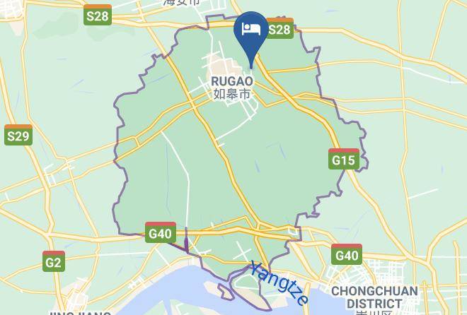 Nantong - Rugao Qianshuiwan Holiday Hotel Maps