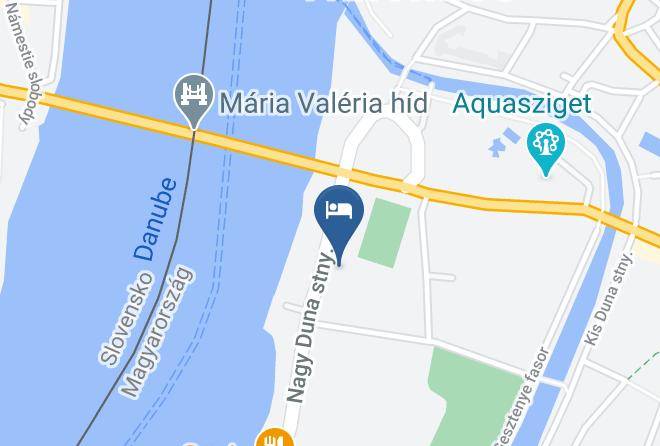 Esztergom - Rugby Club Hotel Maps