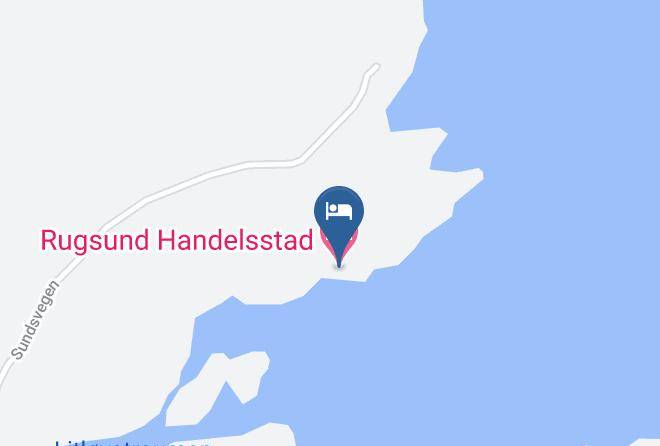 Rugsund Handelsstad Map