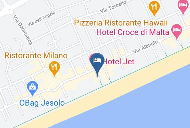 Venice - Ruhl Beach Hotel & Suites Maps