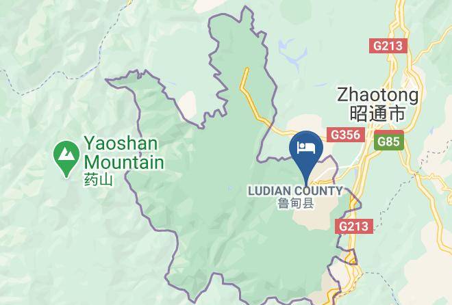 Ruida Theme Hotel Ludian Map