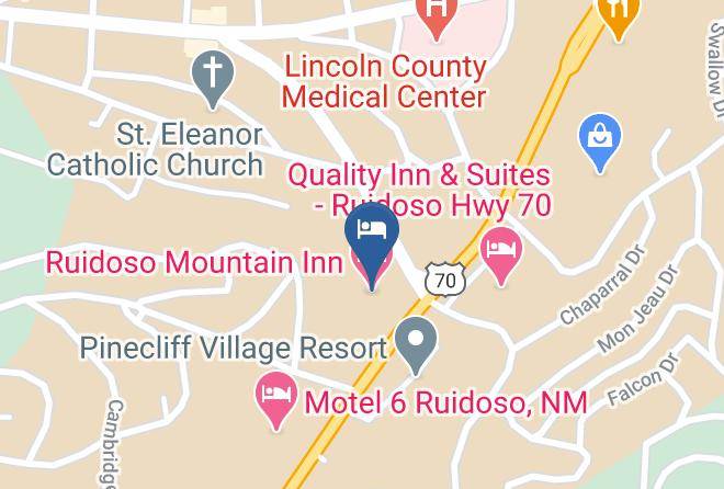 Lincoln - Ruidoso Mountain Inn Maps