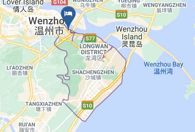 Wenzhou - Ruidu Hotel Wenzhou Zhuangyuan Maps