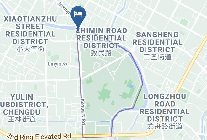 Chengdu - Ruifengyuan Hotel Maps
