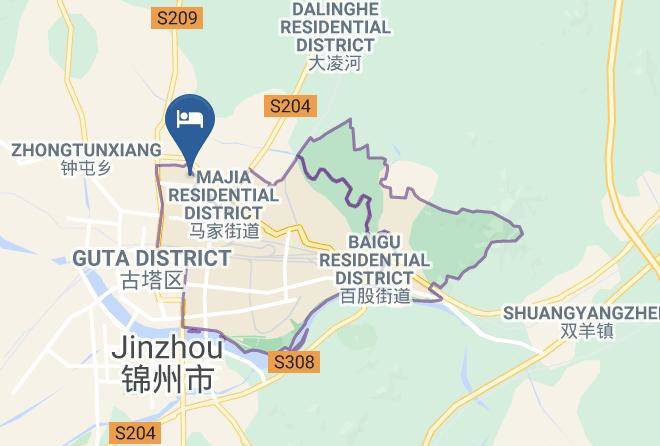 Jinzhou - Ruihe Garden Hotel Jinzhou Maps