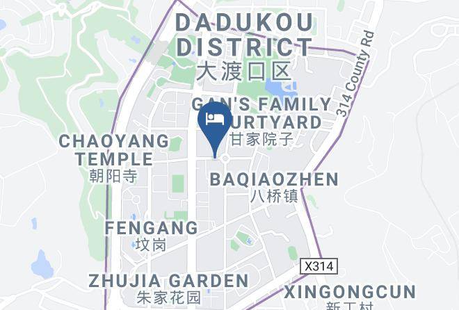 Dadukou District - Ruijie Commercial Hotel Maps