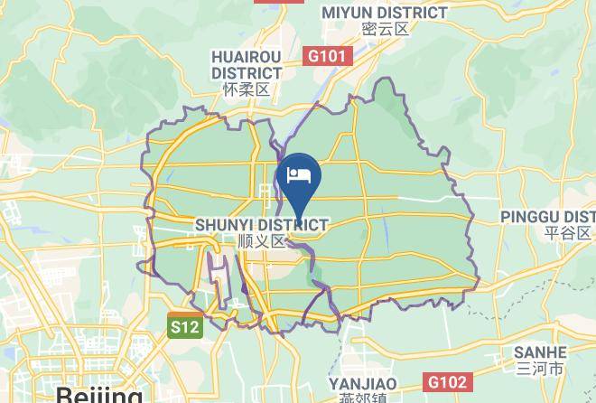 Shunyi District - Ruilinwon Resort & Spa Maps