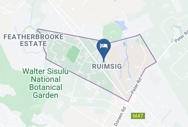City Of Johannesburg - Ruimsig Golf View Manor And Conference Centre Maps