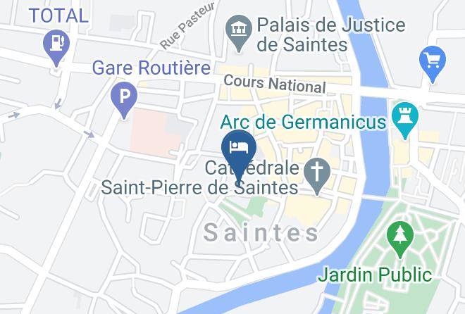 Charente Maritime - Ruine De Rome Maps