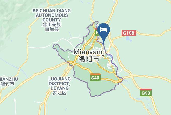 Mianyang - Ruishi Hotel Maps