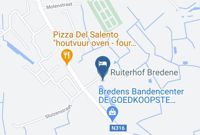Ruiterhof Bredene Map