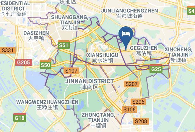 Jinnan District - Ruiwan Nanyuan Hotel Tianjin Maps