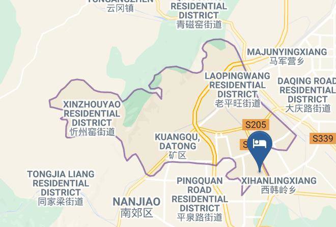 Datong - Ruixin Business Hotel Maps