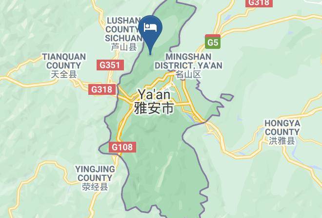 Yaan - Ruixinju Hotel Maps