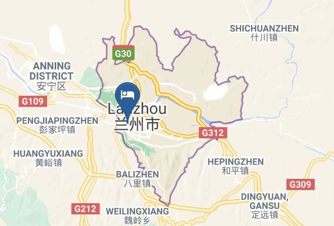 Lanzhou - Ruiyun Hotel Maps