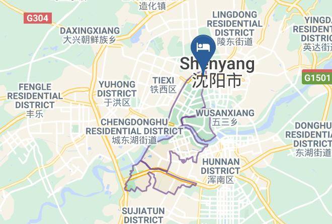 Shenyang - Rujiamei Hotel Maps
