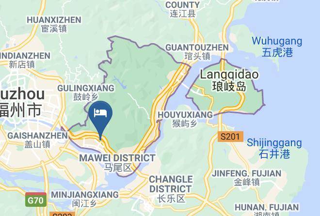 Fuzhou - Rujiang Hotel Maps