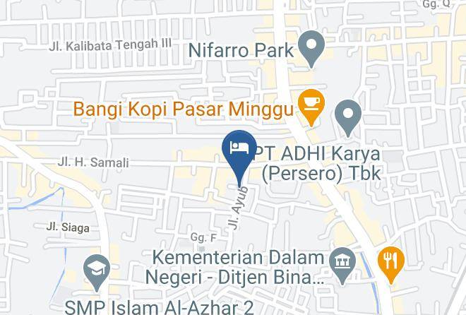 Jakarta Selatan - Rumah Ayub Syariah Maps