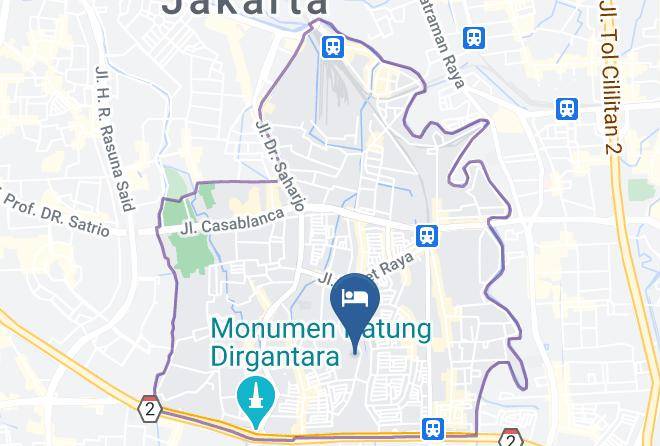 Jakarta Selatan - Rumah Kos Tebet Barat Maps