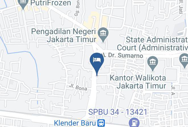 Jakarta Timur - Rumah Kost Guntary Maps