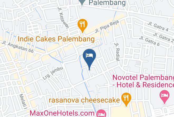 Palembang - Rumah Kost Hrd Maps