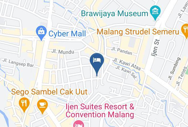 Kota Malang - Rumah Larasati Maps