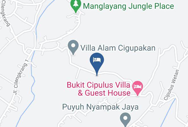 Bandung - Rumah Lereng Bandung Maps