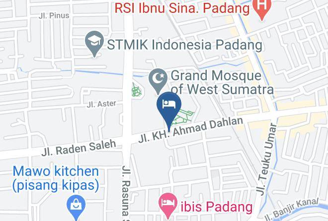 Kota Padang - Rumah Puti Padang Maps